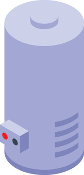 Boiler providing hot water for shower and other domestic appliances, ensuring comfort and convenience