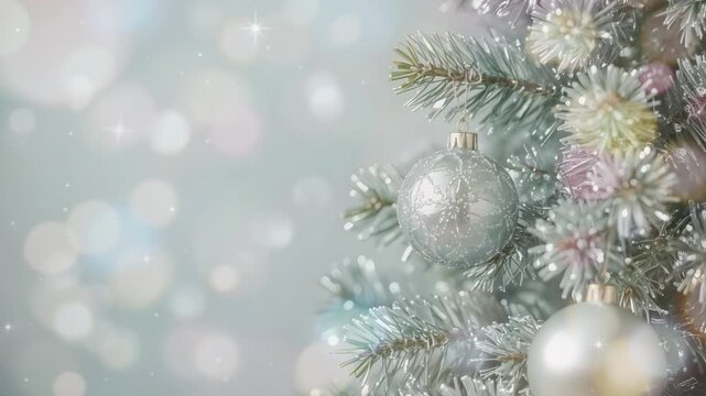 christmas tree with lights
