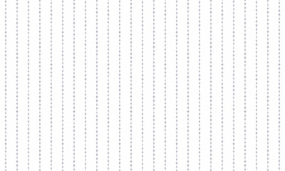 ラフな線の縦に繋がるチェーンドットが並ぶストライプ模様