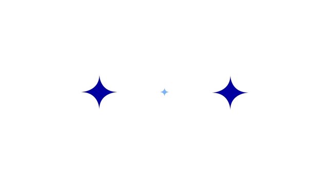 Animated loading star sign process Intelligent in using Editorial content for commercial purposes, Star sparkle icon Stars Gradient Art animation.