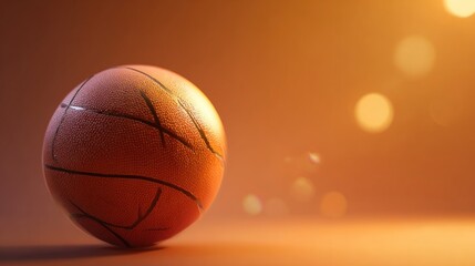 Obraz premium Basketball on transparent background