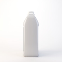 Generic White 3 Litre Cleaning Container 3D Render