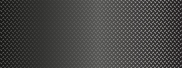 Silver checkerplate background with raised tread creates industrial metallic surface perfect for warehouse flooring, delivery vehicle panels, and durable architectural applications.