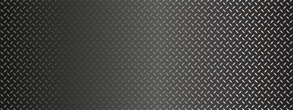Silver checkerplate background with raised tread creates industrial metallic surface perfect for warehouse flooring, delivery vehicle panels, and durable architectural applications.