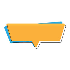 Flat Design Text Box