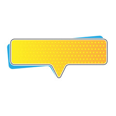 Flat Design Text Box