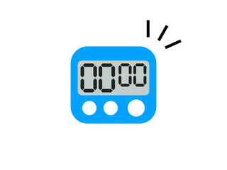 鳴るキッチンタイマーアイコン