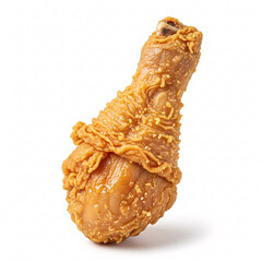 Deliciously Crispy Fried Chicken Drumstick Isolated
