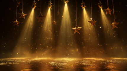 Premium award event spotlight background