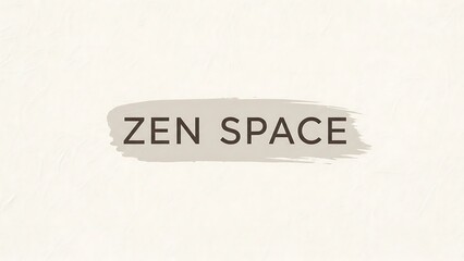 Minimalist Zen Space Background Texture.