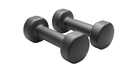 Common dumbbells for strength training and fitness exercises in home or gym settings