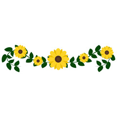 Flower Divider Decoration