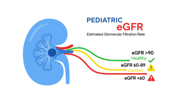 Pediatric eGFR Estimated Glomerular Filtration Rate Kidney Health