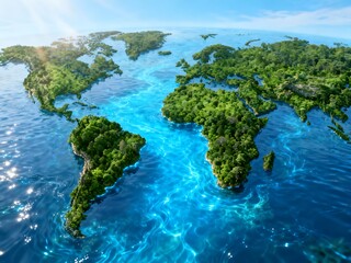 Save the Ocean  World Water Day Poster Design