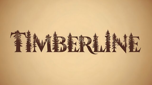 Timberline logo with tree silhouettes.