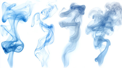 Blue smoke effect background abstract design illustration vector graphic art wallpaper texture backdrop isolated