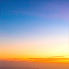 Obraz premium Sunrise or sunset sky, vibrant colors