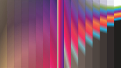 Abstract Rainbow Gradient Background with Vertical Flow &ndash; Vibrant Color Waves, Modern Spectrum Lines and Digital Art Texture