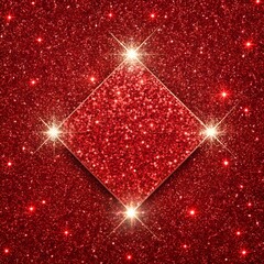 Shiny red glitter texture background