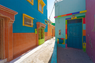 Aghroud, The colorful village, Morocco. © gildas