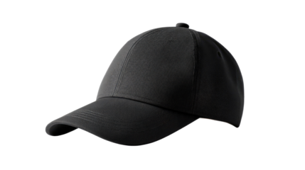 Stylish Black Cap: A sleek and modern black cap, with its curved brim and classic design, offers both sun protection and a touch of casual sophistication.