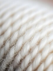 close up of a white cotton, Soft White Wool Texture Macro &ndash; Fluffy Fiber Close-Up Background