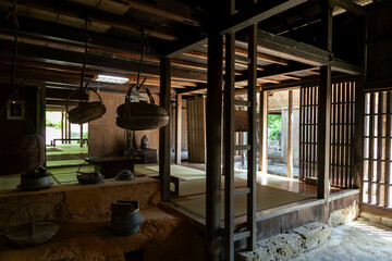 中村家住宅の母屋（ウフヤ）