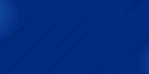 Modern abstract blue background with diagonal line. Simple graphic design element. Futuristic concept. Horizontal banner template with space for your text. Vector