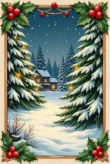 christmas greeting card