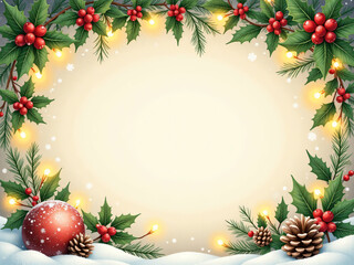 christmas greeting card