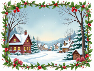 christmas greeting card