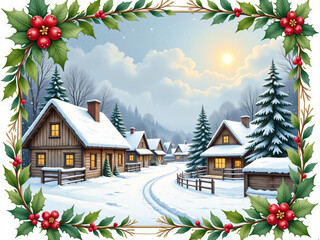 christmas greeting card
