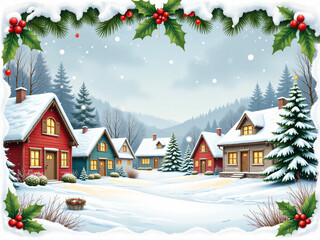 christmas greeting card