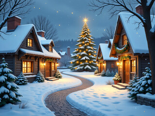 christmas greeting card