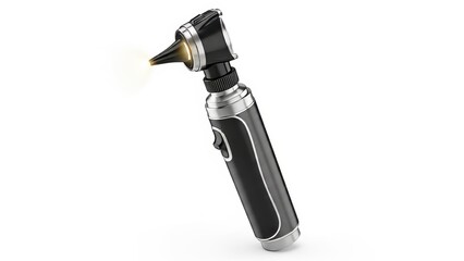 Fototapeta premium Medical Otoscope Isolated Illustration