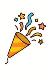 Party popper icon