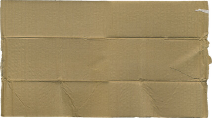 Cardboard collage paper shape with jagged uneven edges. Torn paper piece clipart. Ripped fragments for message label, banner, collage, text box, sticker