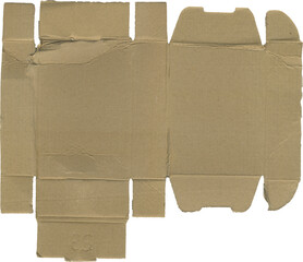 Cardboard collage paper shape with jagged uneven edges. Torn paper piece clipart. Ripped fragments for message label, banner, collage, text box, sticker