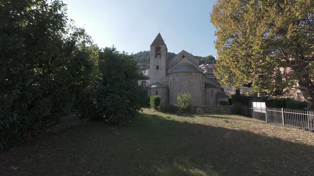 Noli, Italy, the Romanesque Church of San Paragorio