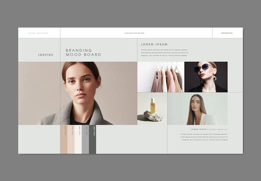 Aesthetic Style Digital Mood Board