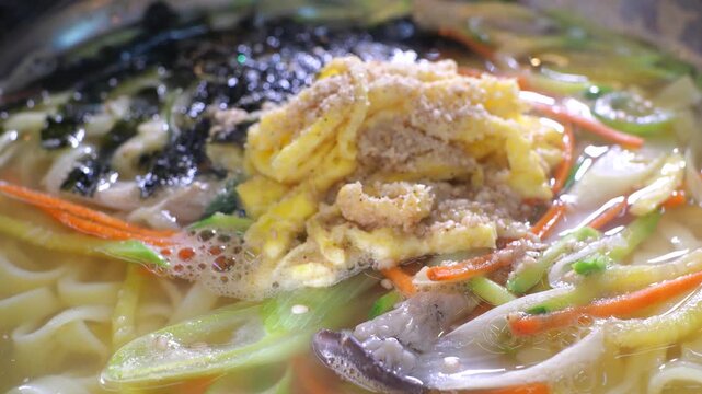 raditional K-food Korean Banquet Noodles Janchi-guksu - 전통 K-푸드 한국식 잔치국수-002