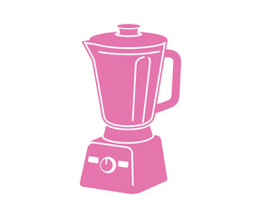 Vector graphic illustration of a blender icon
