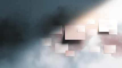 Planning clarity background with neutral brightness