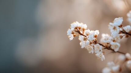 Beginning again background with soft light bloom