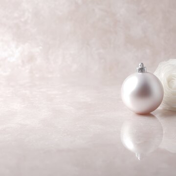 End of year reflection background with soft elegance