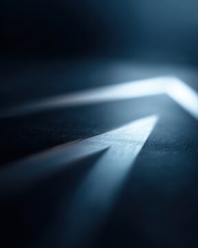 Strategic roadmap background with subtle luminous direction