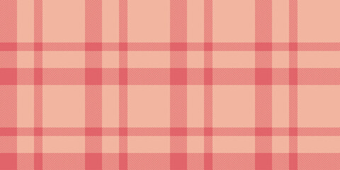 Network textile fabric texture, tailor vector pattern check. Countryside background tartan seamless plaid in orange and red colors.