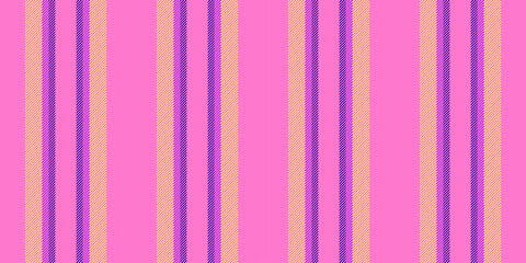 Obraz premium Gostalgia pattern seamless texture, deco background fabric vertical. Aiscount textile vector stripe lines in pink and yellow colors.