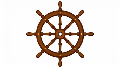 captain's steering wheel