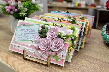 plaster, gypsum, hand-painted, colorful, handmade, handcrafted, figurine, statue, sculpture, home decor, interior, artistic, craft